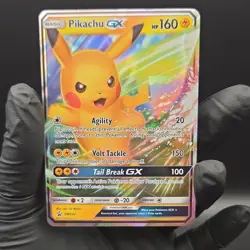 Pokemon TCG Pikachu GX SM232 Sun & Moon Promo Holo Basic 160HP 2019 - Image 1