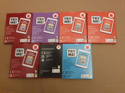 7 X BOXES Pokemon 2025 McDonalds promo packs SEALED + Colouring Pack - Image 2