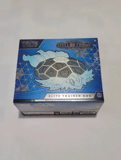 Pokemon TCG Stellar Crown Elite Trainer Box ETB Brand New Factory Sealed TCG USA - Image 1