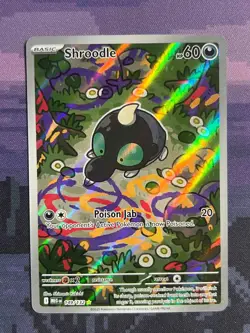 Shroodle 149/132 Pokemon Mega Evolution Illustration Rare Near Mint - Image 1