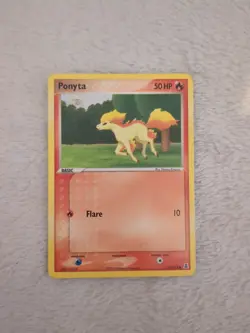 Pokemon TCG Ponyta 78/113 EX Delta Species Excellent Condition NM - Image 1