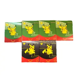 New Sealed 2021 McDonalds Pokemon 25th Anniversary Lot of 6 - Image 1