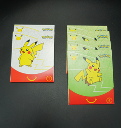 LOT OF 6 McDonald's Pokemon 25th Anniversary Packs - Image 1