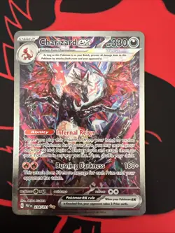 Pokemon TCG Charizard EX Paldean Fates Sir 234/091 Near Mint Condition - Image 1