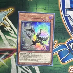 Yugioh! White Rose Dragon LDS2-EN109 Ultra Rare 1st Edition NM - Image 1