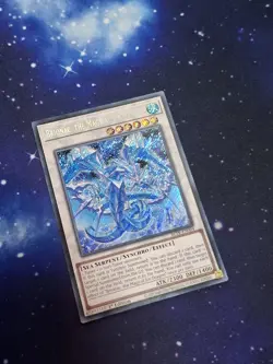 BLTR-EN004 Brionac, the Magical Ice Dragon : Secret Rare : 1st Edition YuGiOh - Image 1