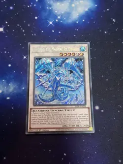 BLTR-EN004 Brionac, the Magical Ice Dragon : Secret Rare : 1st Edition YuGiOh - Image 2