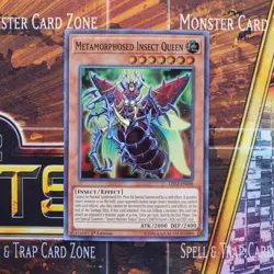 1x Metamorphosed Insect Queen - Super Rare - LED2-EN008 - 1st Ed - LP - Image 1