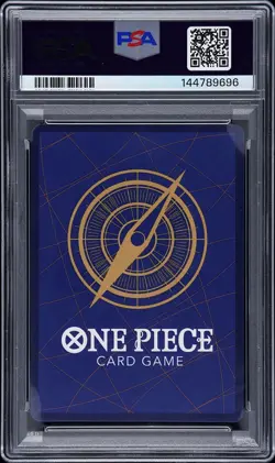 2026 One Piece OP14 EB03 English #119 Dracule Mihawk Alternate Art Manga PSA 10 - Image 2