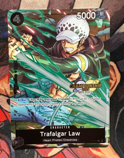 One Piece TCG - Trafalgar Law - Championship 2024 Promo - P-038 - English - Image 1