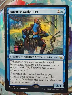 Mtg Murders At Karlov Manor Forensic Gadgeteer NM - Image 1