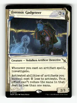 Forensic Gadgeteer (Showcase) 342 NM NF Rare MTG Murders at Karlov Manor 2024 St - Image 1