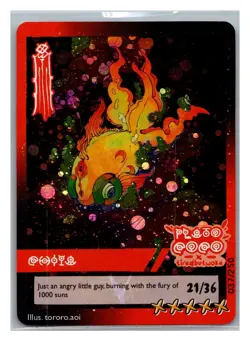 Chi-Yu 037/250 Exclusive Pluto Coco X Tiredbutwoke Holo Fanart Pokemon Card - Image 1