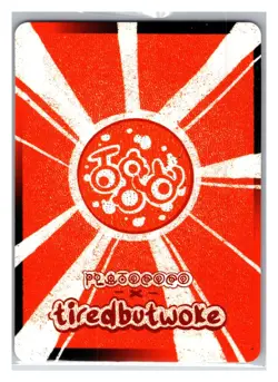Chi-Yu 037/250 Exclusive Pluto Coco X Tiredbutwoke Holo Fanart Pokemon Card - Image 2
