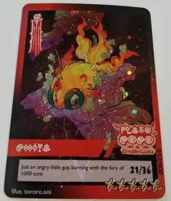 Chi-Yu 008/250 Pluto Coco X Tiredbutwoke Holo Pokemon Card - Image 3