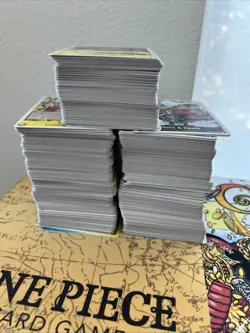 One Piece Cards Bulk Lot TCG Near Mint ENGLISH OP-04 OVER 600 CARDS C/RARE - Image 3