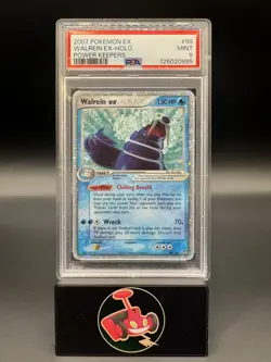 PSA 9 2007 Walrein EX Power Keepers Holo Pokemon Card 99/108 - Mint Graded - Image 1