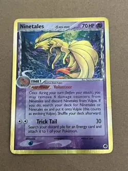 Ninetales 8/101 Delta Species EX Dragon Frontiers 2006 Holo Rare Pokemon Card - Image 1