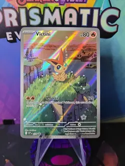 Victini 208 Sv: Scarlet & Violet Black Star Promo Card NM #208 - Image 1