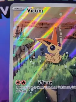 Victini 208 Sv: Scarlet & Violet Black Star Promo Card NM #208 - Image 2