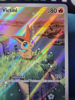 Victini 208 Sv: Scarlet & Violet Black Star Promo Card NM #208 - Image 3