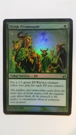 1x Elvish Promenade FOIL - Lorwyn - EX - Magic the Gathering - Image 1