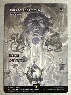 MTG / Darkness of Eternity / FCA / #8 / Regular (Showcase) / Rare / NM - Image 1