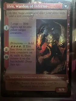 Magic: The Gathering Final Fantasy Clive Ifrit's Dominant Foil - Image 2