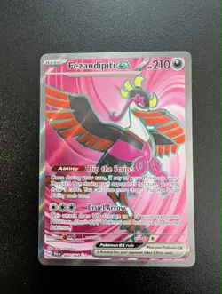 Pokemon TCG - Fezandipiti ex 084/064 - Shrouded Fable - Holo - Full Art Card -NM - Image 1