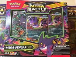 Lot of (3)Pokemon TCG Mega Battle Deck (Mega Gengar ex) Factory Sealed Brand New - Image 2