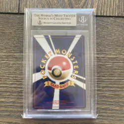 Blastoise Pokemon 1996 Holo Base Set Japanese 009 BGS 9 3x 9.5 Subs - Image 2