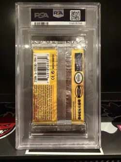1999 POKEMON BASE SET PACK UNLIMITED-THICK FONT-CHARIZARD FOIL PSA 8 - Image 2