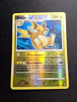 Raichu 77/147 Reverse Platine Vainqueurs Supremes Carte Pokemon FR - Image 1