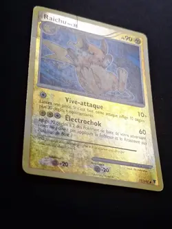 Raichu 77/147 Reverse Platine Vainqueurs Supremes Carte Pokemon FR - Image 2