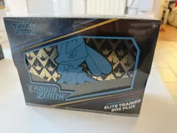 Pokemon Center EXCLUSIVE Elite Trainer Box PLUS ETB Crown Zenith Sealed - Image 1