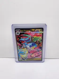 CLEAN MINT Pokemon TCG Mega Venusaur EX #177/132 SIR Mega Evolutions - Image 1