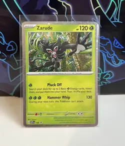 Zarude SVP199 Black Star Cosmos Holo Promo Destined Rivals Pokemon TCG NM - Image 1