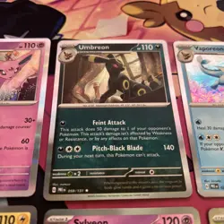 Pokemon TCG Prismatic Evolutions - 8x Eeveelutions Holo Complete Bundle - NM - Image 4