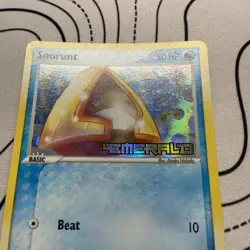 Pokemon TCG Snorunt EX Emerald 64/106 Stamped Reverse Holo Rare - MP - Image 3