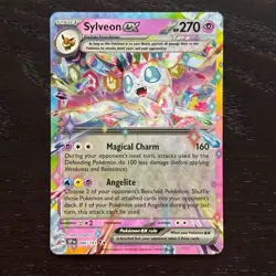 Sylveon ex 086/191 Pokemon Surging Sparks Scarlet & Violet Double Rare Holo NM - Image 1