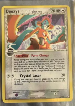 Pokemon TCG Delta Species Deoxys Holo || Holon Phantoms 2006 - Image 1