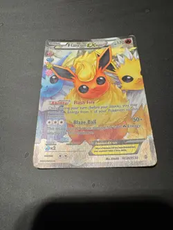 Flareon EX (Full Art) RC28-32 Generations: Radiant Collection Holo - Image 3