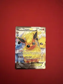 Flareon EX (Full Art) RC28-32 Generations: Radiant Collection Holo - Image 1