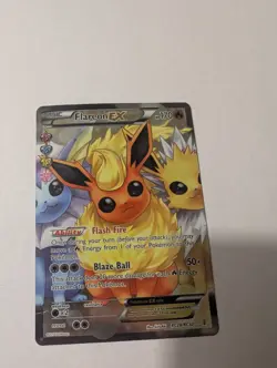 Flareon EX (Full Art) RC28-32 Generations: Radiant Collection Holo - Image 1