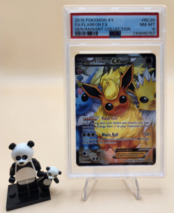 Flareon EX (Full Art) RC28-32 Generations: Radiant Collection Holo PSA 8 - Image 1