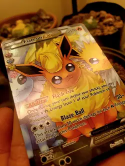 Flareon EX (Full Art) RC28-32 Generations: Radiant Collection Holo - Image 1
