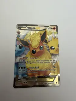 Flareon EX RC28/32 Full Art Ultra Rare Generations: Radiant Collection Holo - Image 1