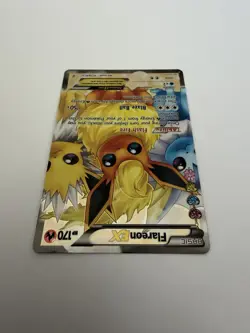 Flareon EX RC28/32 Full Art Ultra Rare Generations: Radiant Collection Holo - Image 4