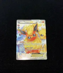 Flareon EX (Full Art) RC28-32 Generations: Radiant Collection Holo - Image 1