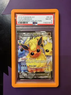 Flareon EX (Full Art) RC28-32 Generations: Radiant Collection Holo - Image 1